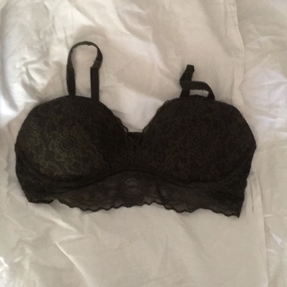 Olive colored bra